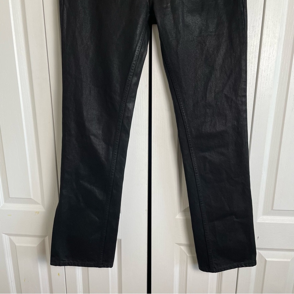 NWOT GRLFRND Hailey Low Rise Slim Boot Jeans Pants Womens 27 in Manhattan Coated - Picture 6 of 16